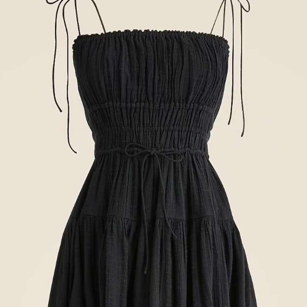 J. Crew Clio dress in textured gauze XL - Picture 4 of 10